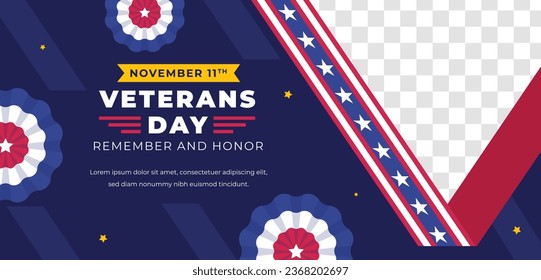 US Veterans Day background. Happy Veterans Day. American flags. US Flag. November 11. Vector illustration. Poster, Banner, Greeting Card, Flyer, Card, cover, Template. post. honoring military veterans
