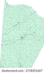EUA Virgínia Estado Brunswick County Vetor Census Block 2020 vetor Tabulação (Censo) Block