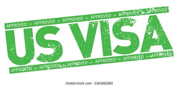 US Visa Approved Stamp