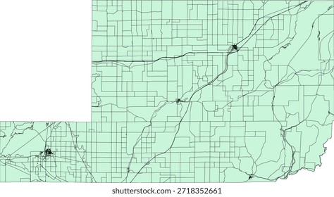 US Washington State Adams County Vector Census Block 2020 vector Tabulation (Census) Block