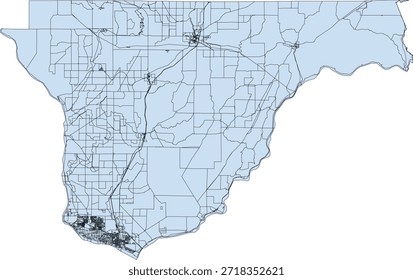 US Washington State Franklin County Vector Census Block 2020 vector Tabulation (Census) Block