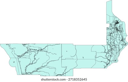 US Washington State Jefferson County Vector Census Block 2020 vector Tabulation (Census) Block