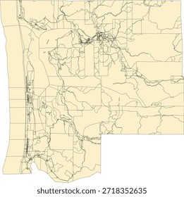 US Washington State Pacific County Vektor Census Block 2020 Vektor Tabulation (Census) Block