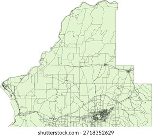 US Washington State Walla Walla County Vektor Census Block 2020 Vektor Tabulation (Census) Block