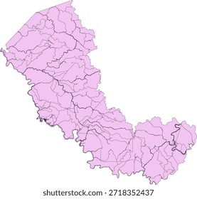 Bloque del censo de Vectores del condado de Mingo del estado de Virginia Occidental Bloque de tabulación de Vectores (censo) de 2020