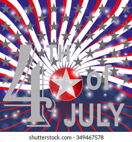 USA 4th july background.
