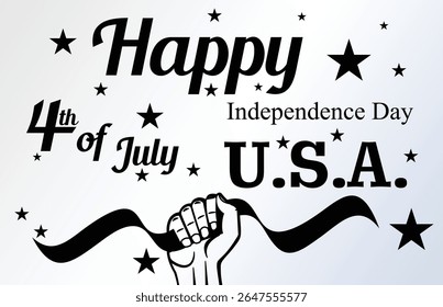 USA 4th of july background, banner, Happy independence day USA
