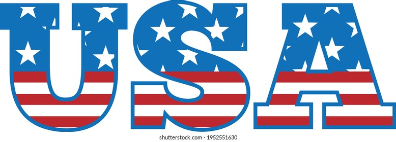 USA - 4th of July design