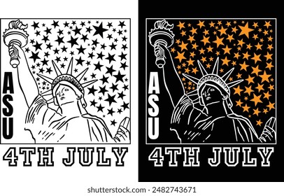 USA 4th July t shirt design and graphics design