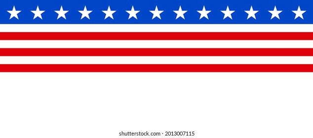 USA abstract background with elements of the American flag