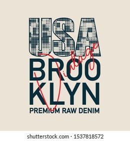 
Usa Abstract Design looks very elegant with a casual shirt design, Typography Vector Illustration - Vector