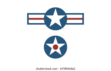 USA Air Force Star - American Air Force Star Vector And Clip Art