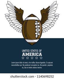 USA american football sport