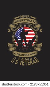 USA Army Veteran Day T-Shirt Design