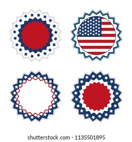 USA award emblems