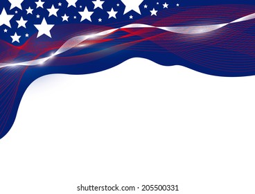 USA background design on white background