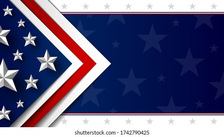 USA background design vector illustration