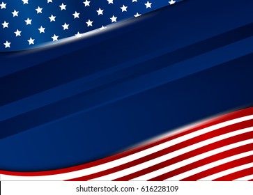 USA background design vector illustration