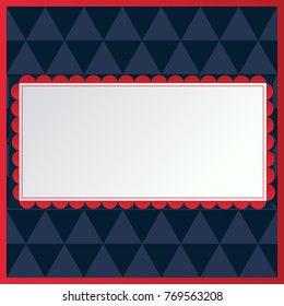 usa background with stars and decorative frames