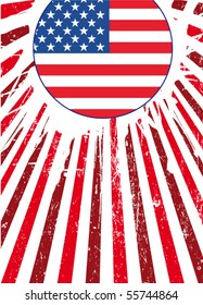 usa background - vector illustration