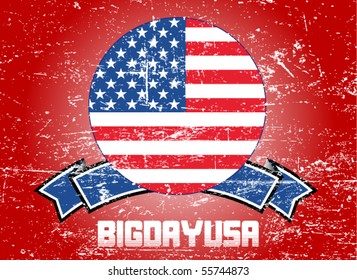usa background - vector illustration