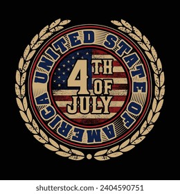 USA badge vector design illustration