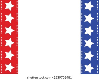 USA banner background with elements of the American flag.US ELECTION