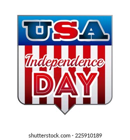 usa celebration graphic design , vector illustration