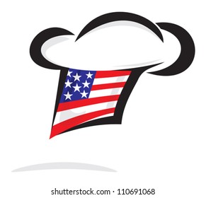 USA chef hat
