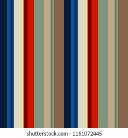 usa color style red and blue striped background on the cover and fabric
