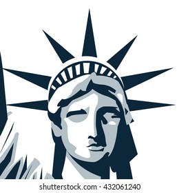 USA concept with icon design, vector illustration 10 eps graphic.