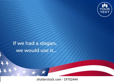 USA corporate background - vector