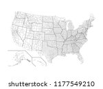 USA County Map