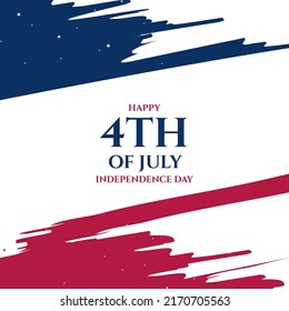  USA day background with stars.