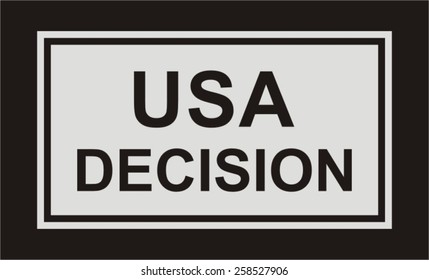 USA decision
