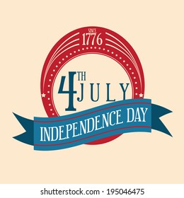 USA design over beige background, vector illustration