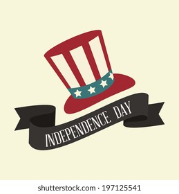 USA design over gray background, vector illustration