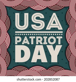 USA design over vintage background, vector illustration