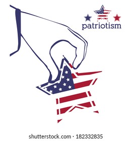 usa design over white   background vector illustration