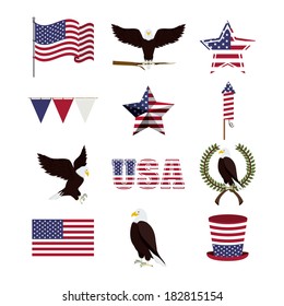 usa design over white background vector illustration 