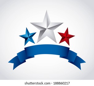 USA design over white background, vector illustration