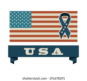 USA design over white background, vector illustration