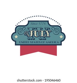 USA design over white background, vector illustration