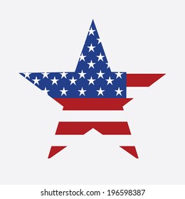 USA design over white background, vector illustration