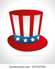 USA design over white background, vector illustration