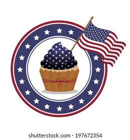 USA design over white background, vector illustration
