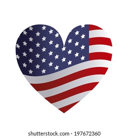 USA design over white background, vector illustration