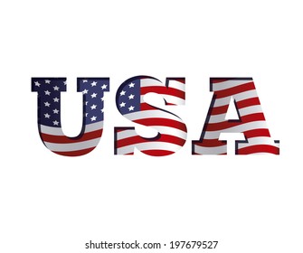 USA design over white background, vector illustration