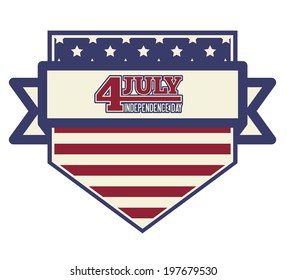 USA design over white background, vector illustration