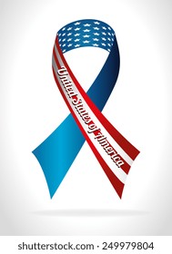 USA design over white background, vector illustration.